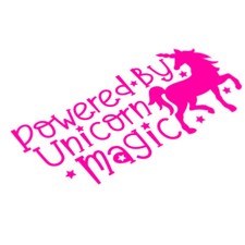 Powered By Unicorn Magic Car
