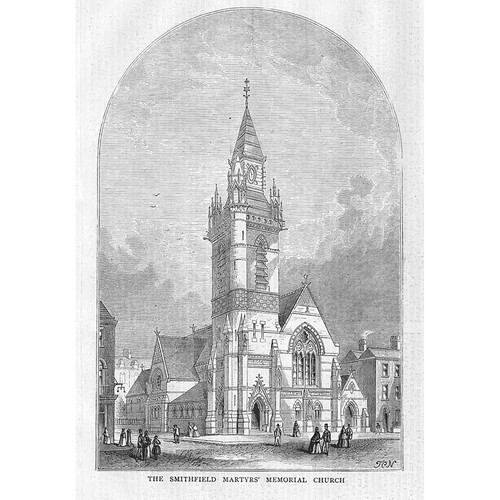 Smithfield martyr memorial - smithfield,