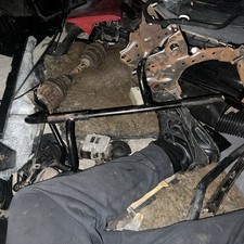 85-89 Toyota MR2 AW11 Front Trunk Frunk Spare Tire Bracket Mount