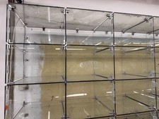 Glass Display Shelving Unit