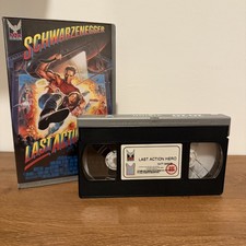 Last Action Hero VHS 1993 Rare