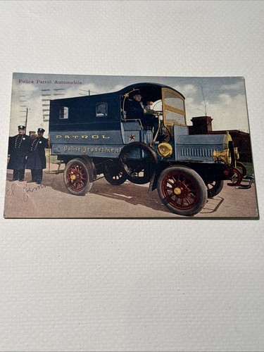 Vintage postcard early police - vintage,