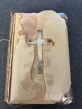 Antique Sterling Silver Book