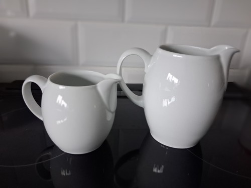 Denby white jugs pint - jug, &