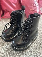 Girls H&M Fur Lined Boots 