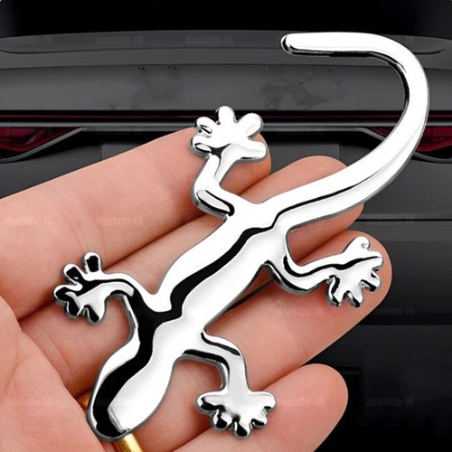 Silver gecko design - silver,
