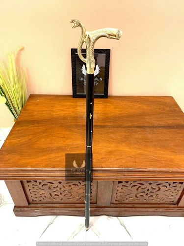 Vintage solid brass cobra - solid,