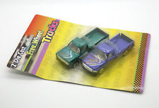 Pack of 2 Diecast Model Pickup Trucks - Funtastic - Sealed on Blister Card