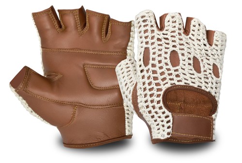 Genuine leather half finger - genuine,