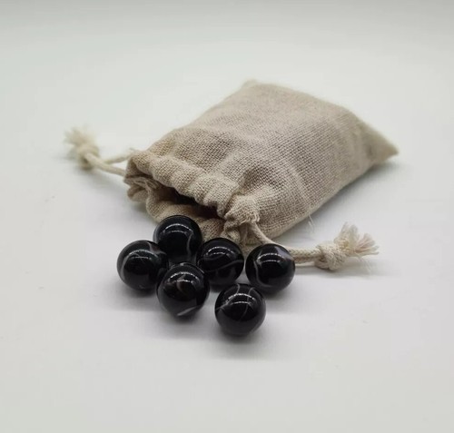 Round glass marbles - 33,