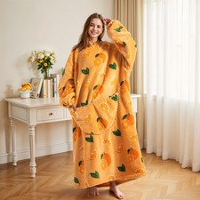 UK Men&Women Extra Long Hoodie