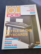 SINCLAIR QL WORLD MAGAZINE