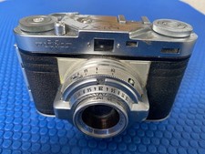 Wirgin Edixa 35mm Rangefinder Camera with Isconar 43mm f/2.8 Lens