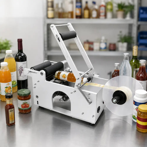 Mini bottle labeling - mini, machine