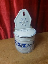 Vintage French Enamel Wall