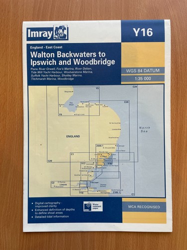 2007 imray chart y16 walton - y16,