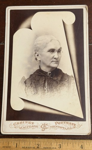 Cabinet card memorium - cabinet, card,in