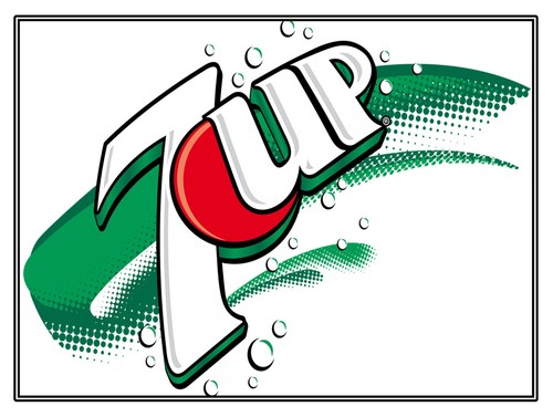 7up retro metal - retro,
