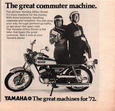 1972 Yamaha 200cc Street