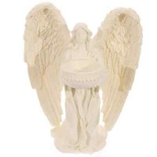 Kneeling Angel Tea Light Candle Holder Figurine Ornament Memorial Home Gift
