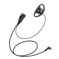 Braided Cable Earpiece Headset Fit Motorola 2-Pin CP200 CP185 CP150 Yaesu FT-65