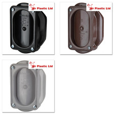 Polypipe 110mm & 82mm Soil Access Saddle in Black, Grey & Brown SA44 , SA34