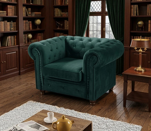 Chesterfield velvet sofa - chesterfield,