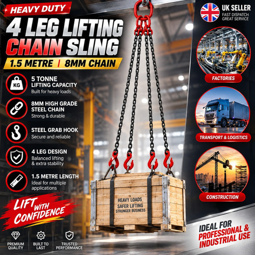 Sale 5mtr leg - x, 8mm