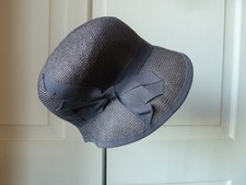 Original 1920's straw cloche