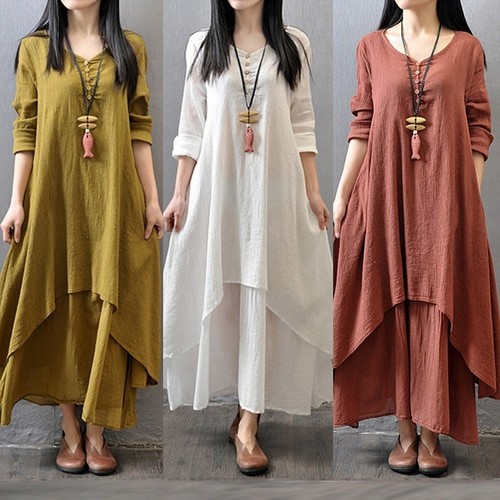 Womens casual kaftan tunic - casual,