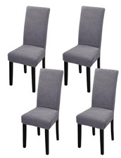 YISUN Dining Chair Covers, Chair Covers for Dining Chairs 4 pcs