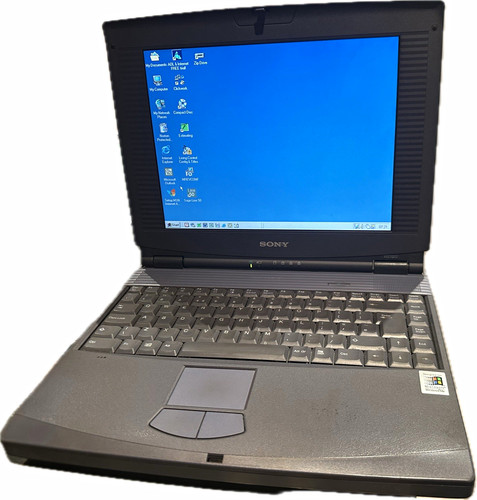 Vintage sony vaio - vintage, pcg-f801a