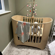 Leander cot bed with mattress