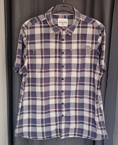 Weird fish men shirt blue - men's,