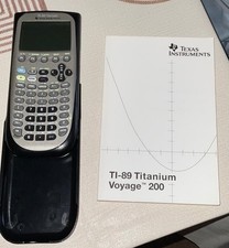 TI89 Graphing Calculator with Manual