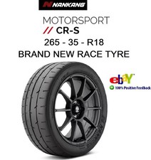 265 35 18 NANKANG NEW TYRE CRS MOTORSPORT RACE TRACK SEMI SLICK  26535R18 CR-S