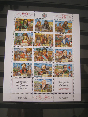 Monaco sheet mnh - monaco,