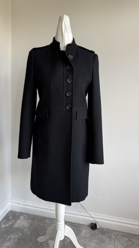 Zara fitted black - zara, coat