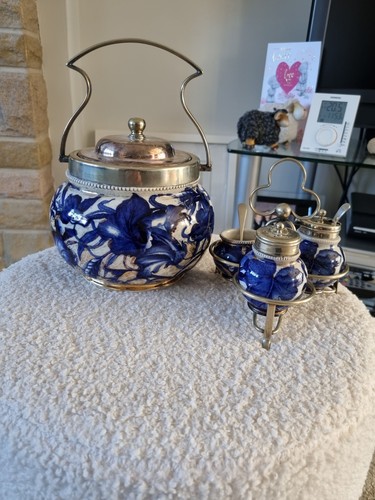 Vintage blue white - vintage,