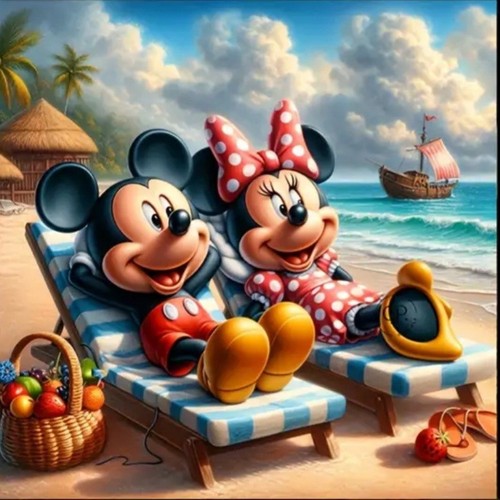Mickey and minnie mouse - mickey,