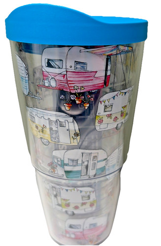 Tervis tumbler cup lid 24 - 1, w/lid