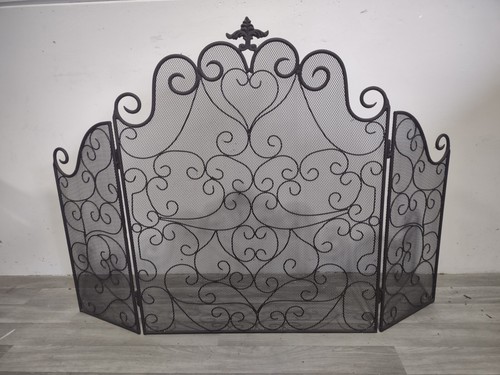 Metal fire guard - fire,