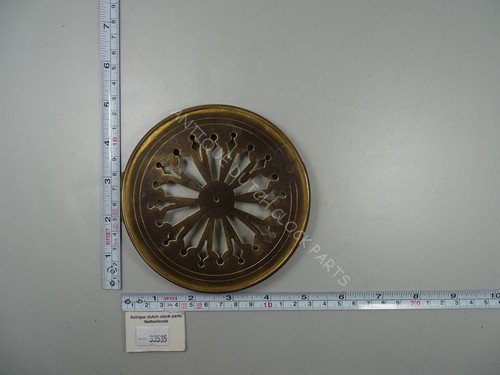 Original brass back door for - door, a