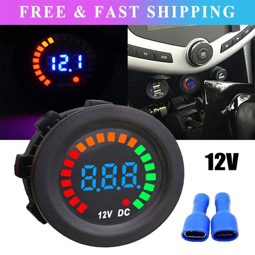 12v volt meter - volt,