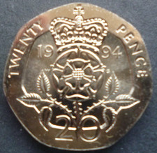 1994 UNCIRCULATED TWENTY PENCE