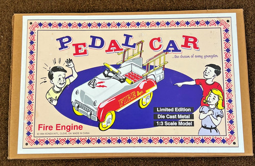 Pedal car fire engine - car-fire, 1:3