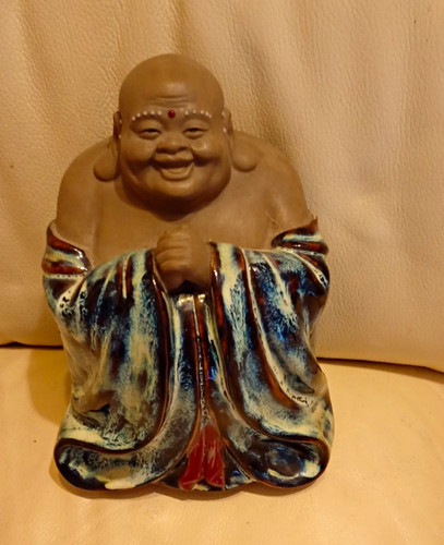 Laughing buddha figurine - buddha,
