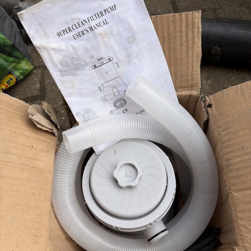 Jilong 300gal pool filter - pool, pump