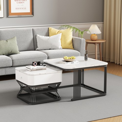 Nesting coffee tables set - set, of