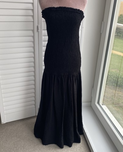 River island black - river, shirred